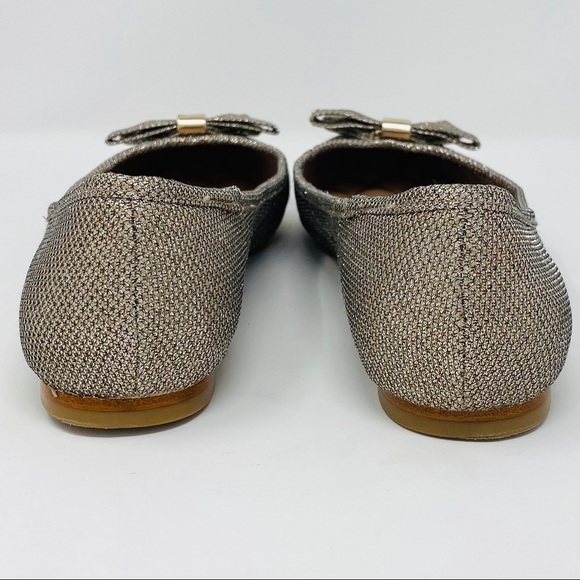 VINCE CAMUTO Timba Beige Metallic Ballet Flat - Picture 5 of 6
